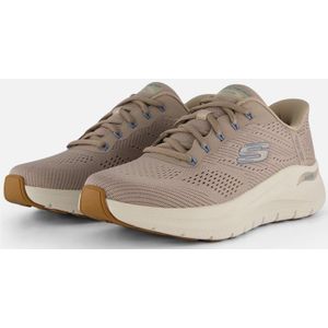 Skechers Arch Fit Slip-ins Instappers taupe - Maat 47.5