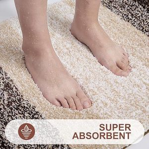 Bath Mat Non-Slip Soft Absorbent Washable 40x120 cm