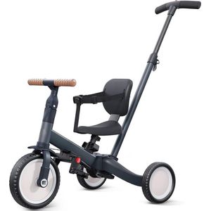 Tricycle - With push bar - Bicycle - For boys and girls - Adjustable for all ages - Must have for your children!