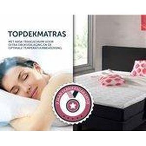 150x200 Topdekmatras - Topper NASA-VISCO - Traagschuim - 7 CM