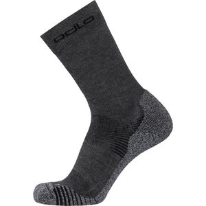 Odlo Ceramicool Crew Sock - Grijs - maat 36-38