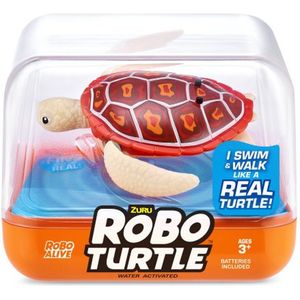 Zuru - RoBo Alive - Robot Huisdier - Turtle Schildpad - Oranje