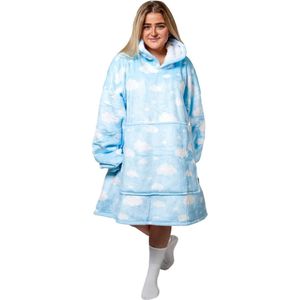 Noony Cloud oversized hoodie deken - plaids met mouwen - fleece deken met mouwen - ultrazachte binnenkant - hoodie blanket - snuggie - one size fits all