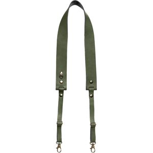 Camera neck strap - army green brass
