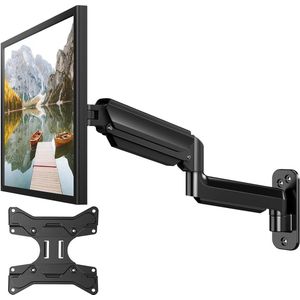 LED LCD Monitor Muurbevestiging TV Muurbeugel - Volledig Motion Adjustable Gasveer Arm - VESA 75/100/200 Mm - 3-12KG Laadvermogen
