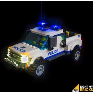 Light My Bricks - Verlichtingsset voor Starter Kit - Politie Wagen (6 lichten)