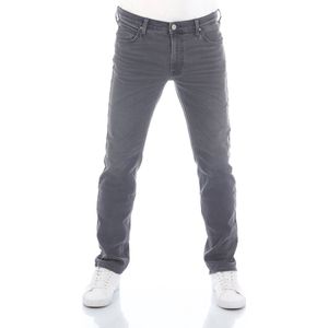 Lee Heren Jeans Broeken Daren Zip Fly regular/straight Fit Grijs Volwassenen Denim Jeansbroek