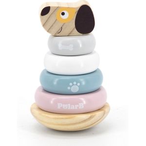 PolarB Puppy Houten Tuimelring Piramide 44042