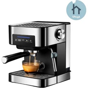 Thuys - Espressomachine Handmatig - Espresso Maker - Espressomachine Met Koffiebonen - Praktisch - Stijlvol