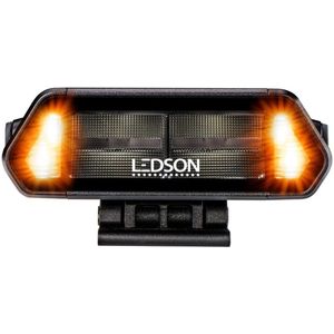 LED bar - Ledson - Epix 5+ - Work Strobe - 5'' - Positielicht Rood/Amber - 10 Flitspatronen - Work / Scene