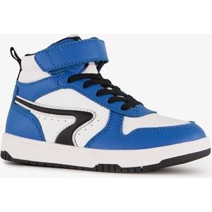 Blue Box hoge jongens sneakers blauw wit - Maat 26