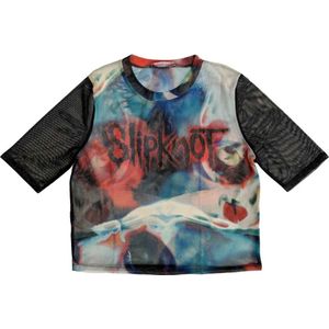 Slipknot - Face & Logo Crop top - XS - Multicolours