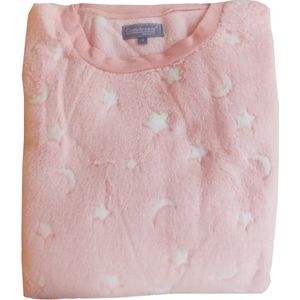 Cocodream fleece dames pyjama - Night - L - Roze