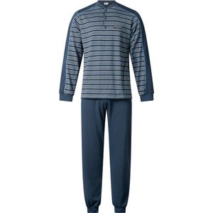 Gentlemen tricot heren pyjama - Blue Stripe - M .