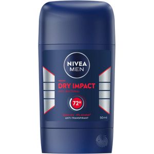 3x Nivea Men Deodorent Stick Dry Impact 50 ml
