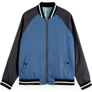 Scotch and Soda Reversible Bomber Donkerblauw - Maat XXL - Heren