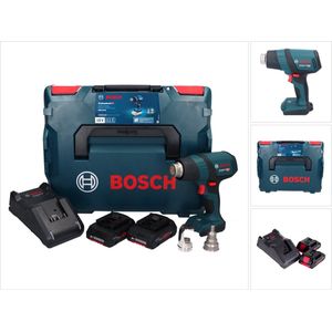 Bosch GHG 18V-50 Professionele accu heteluchtblazer 18 V 300° C / 500° C + 2x ProCORE accu 4.0 Ah + lader + L-Boxx