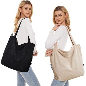 tas voor dames, schoudertas met ritssluiting, grote shopper, tas, handtas, schoudertassen voor werk, kantoor, reizen, winkelen, school en dagelijks gebruik
