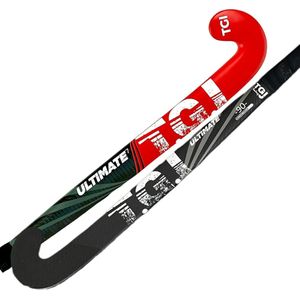 TGI Hockey Stick | Ultimate 7 | 90% Carbon | Rood | 36.5