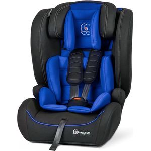 BabyGO FreeMove i-Size - Autostoel voor kinderen van 76-150cm - Autogordel bevestiging - Blauw