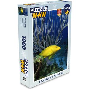 Puzzel Vis - Geel - Koraal - Legpuzzel - Puzzel 1000 stukjes volwassenen