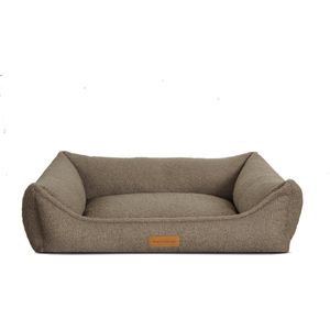 Dog's Lifestyle Hondenmand Boucle Taupe M 80cm - ook in L & XL Wasbare hoes!