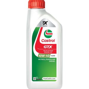 Castrol GTX 10w40 A3/B4 olie 1 liter