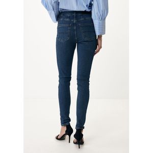 Mexx Andrea High Waist/ Skinny Leg Jeans - Dames - Donker Blauw - Maat 32/30