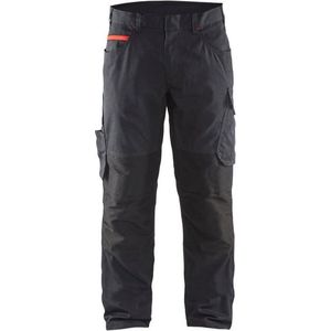 Blaklader BlÕklõder Service Werkbroek stretch zwart/rood - maat C48