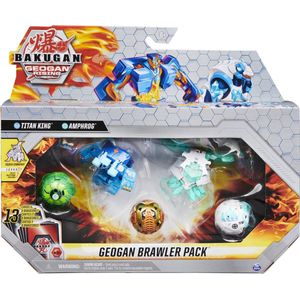 Bakugan Geogan Rising - Geogan Brawler Pack - Titan King x Amphrog