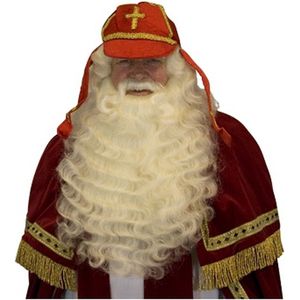 Witbaard Werkmijter Sinterklaas Polyester Rood One-size