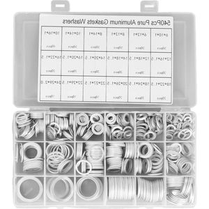 Content in HTML 540 stuks Afdichtingspakkingen Seal Dowty Washer Kit - Aluminiumlegering - Auto's - Opbergdoos .