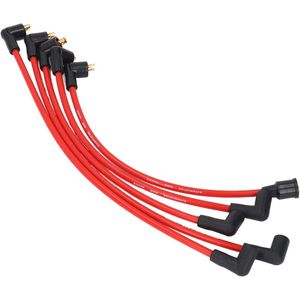 5 stuks 8 mm rode siliconen HT bougiekabels voor MGB 1800cc modellen - auto vervangende ontstekingsonderdelen - bougiekabels - Leapiture .