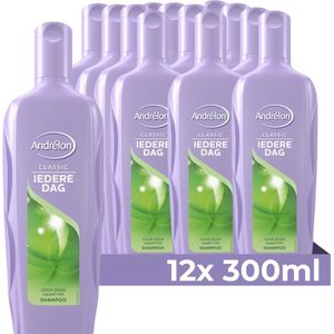 Andrélon Classic Iedere Dag Shampoo - 12 x 300 ml - Voordeelverpakking
