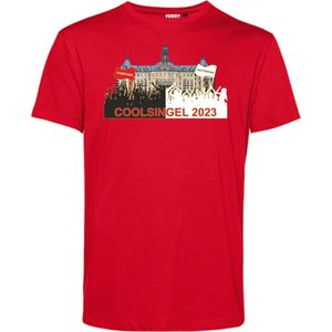 T-shirt Coolsingel 2023 | Feyenoord Supporter | Shirt Kampioen | Kampioensshirt | Rood | maat XXL