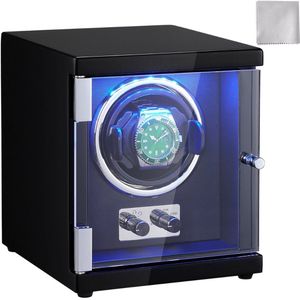 Watch Winder - Horlogedoos - Voor Automatische Horloges - LED Verlichting - Opwinder