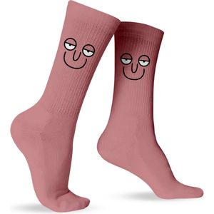 Grappige Cadeaus voor Mannen & Dames - Emoji Sokken Smiley - One Size Sokken - Funny Huissokken - Happy Socks Verjaardag, Sinterklaas, Kerst - Geschenk Heren, Vrouwen, Vader, Papa, Moeder, Mama, Vriendin, Zus, Oma, Opa