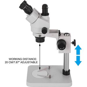 Blonkies Store - Microscoop Digitaal - Digitale Microscoop - Microscoop Voor Kinderen - Draaibaar - Camera - Wit - 16-13-8 CM