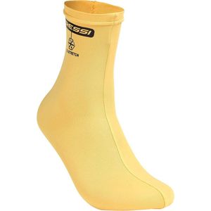 Lycra duiksokken / Water Socks Sunflower geel maat S/M