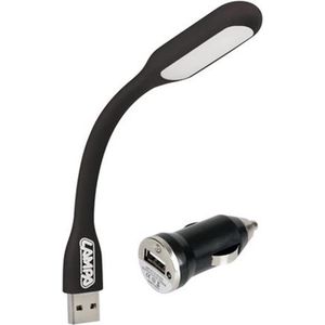Kaartleeslamp COB-LED - USB (5)/12/24 Volt