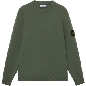 Stone Island Wool Crewneck 'Groen'