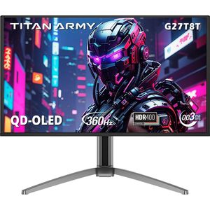 TITAN ARMY G27T8T Gaming Monitor -QD-OLED - 360hz - 27 inch