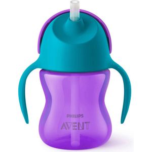 Philips Avent SCF796/02 Drinkbeker met rietje - 9m+ - 1 stuk - Paars/Blauw