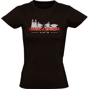 Eindhoven hardlopen Dames T-shirt - 42 km - marathon - hele marathon - shirt