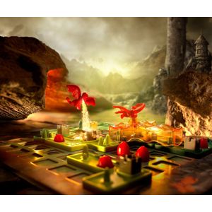 SmartGames - Dragon Inferno - strategisch bordspel - 2 spelers