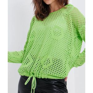 Sockston - blouse hoodie met gaatjes - Top voor vrouwen - moederdag - cadeau