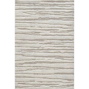 the carpet Everest - moderne vloerkleed (tapijt) laagpolig met hoog-diepteeffect, 3D-effect, hoge vloerdichtheid en aangenaam zacht, crème 240x340 cm