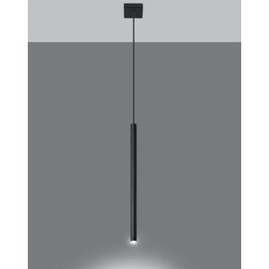 Sollux - Hanglamp Pastelo 1 lichts zwart