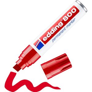 edding 800 permanent marker - rood - 4-12mm