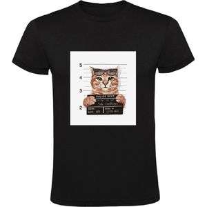 Kat heeft de bank kapot gemaakt Heren T-shirt - huisdier - poes - cat - grappig